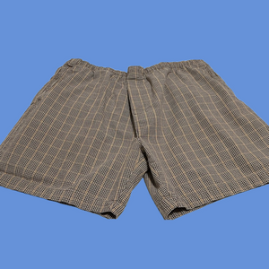 Cherokee Brown Flat Front Shorts Tailored Casual Wear